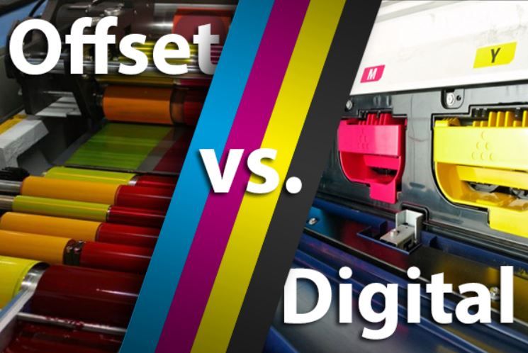 Digital vs offset printing